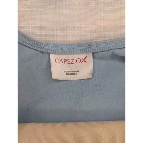 Capezio Blue Sleeveless Girls Ballet Leotard - Picture 4 of 7